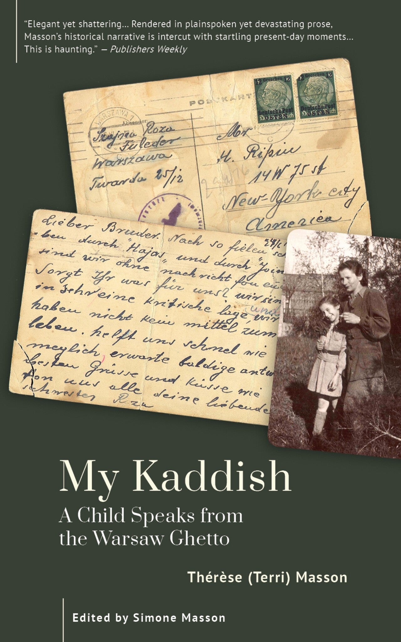 Cover image for My Kaddish ISBN 9798887192215